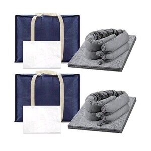 Universal Spill Kit 2 Pk, 36 PC Includes Pads, Absorbant Socks Bags